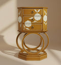 The Ethereal Petal Bone Inlay Bedside