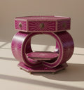 The Radiant Starburst Bone Inlay Bedside