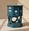 The Ethereal Loop Bone Inlay Bedside