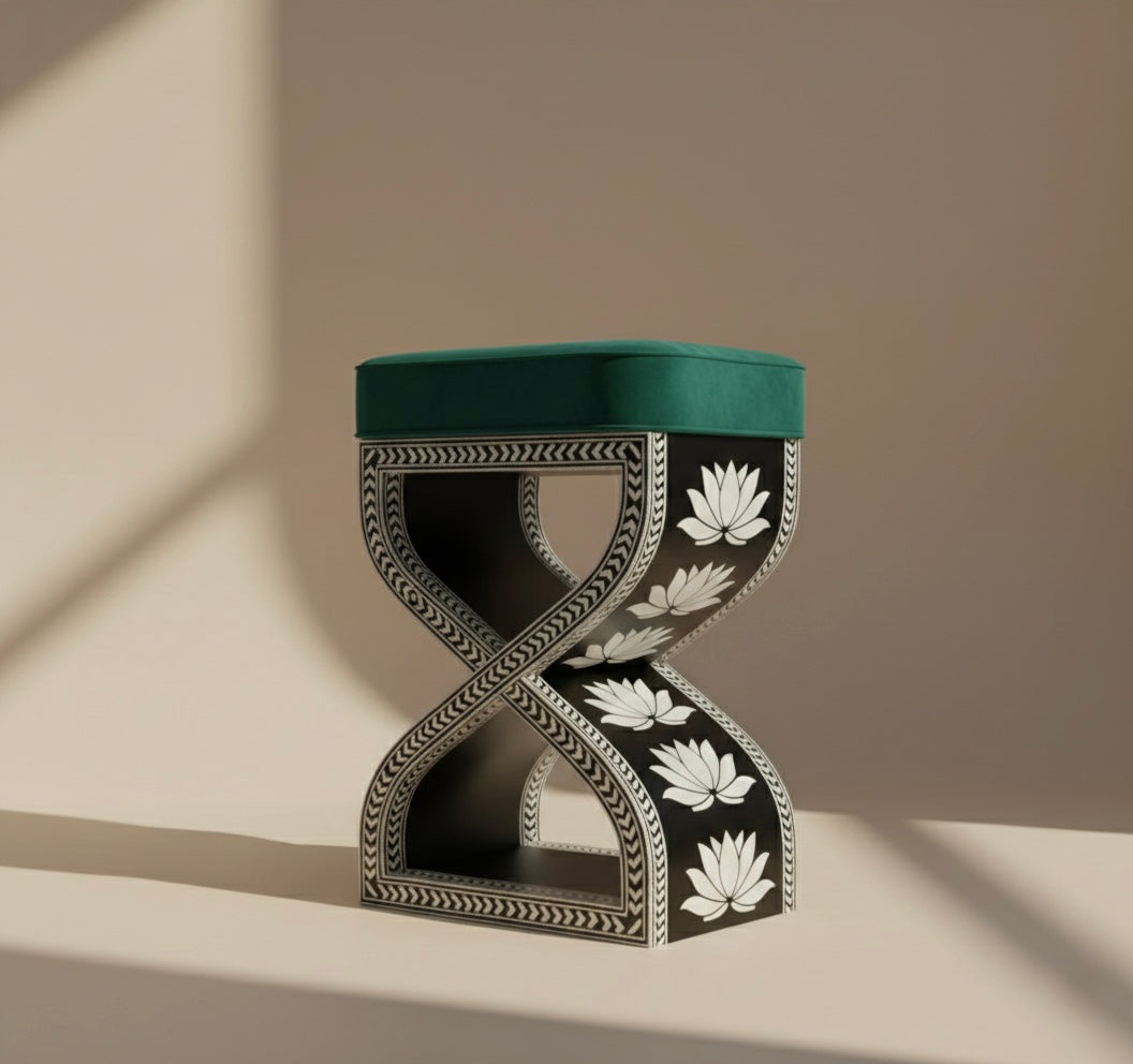 The Infinity Lotus Stool