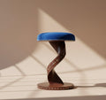 Ebony Rhombus Bone Inlay Stool
