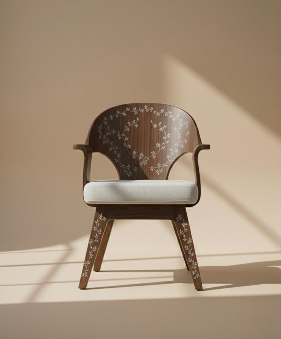 The Crescent Vine Armchair