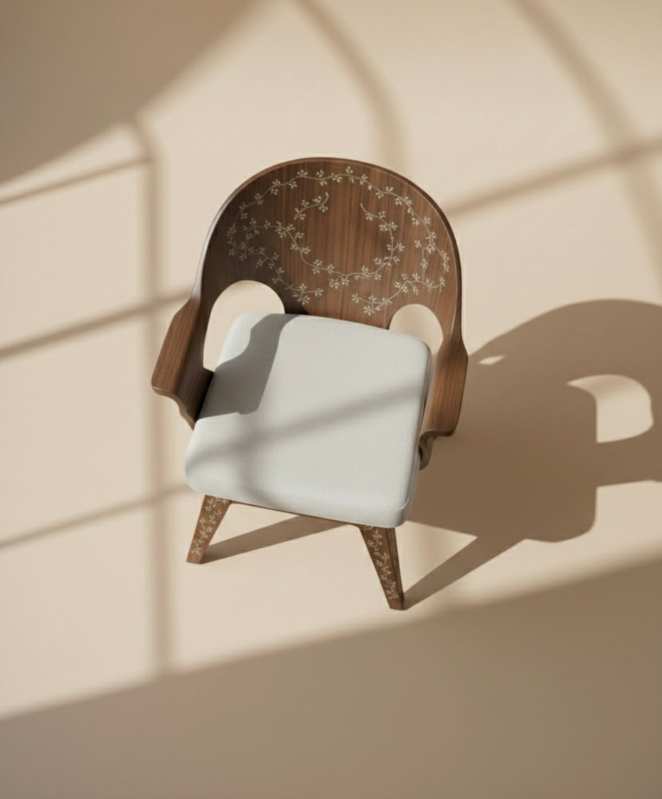 The Crescent Vine Armchair