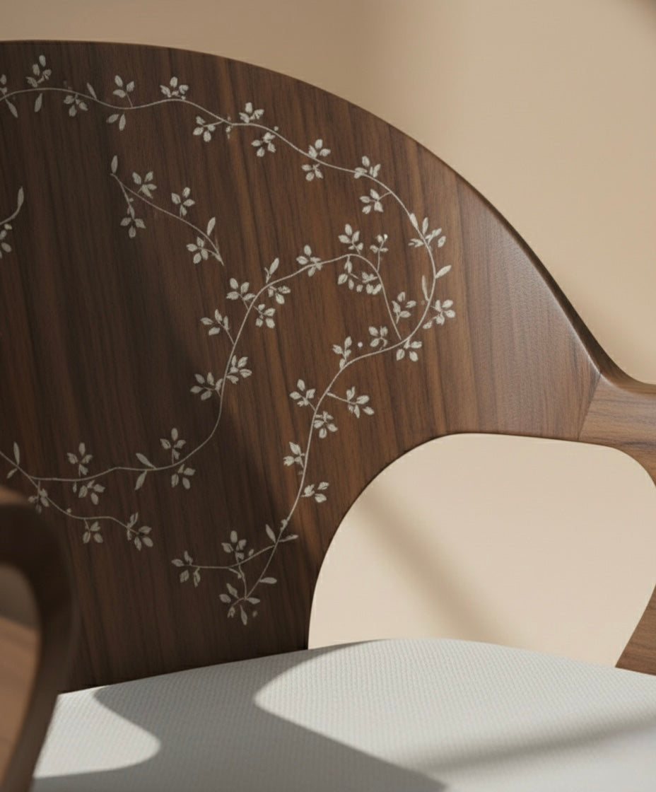 The Crescent Vine Armchair