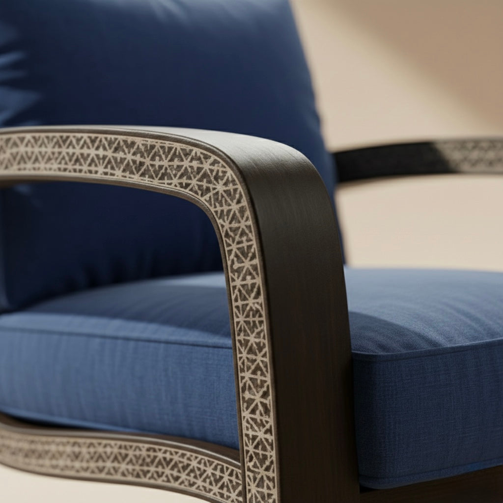The Regal Scroll Armchair