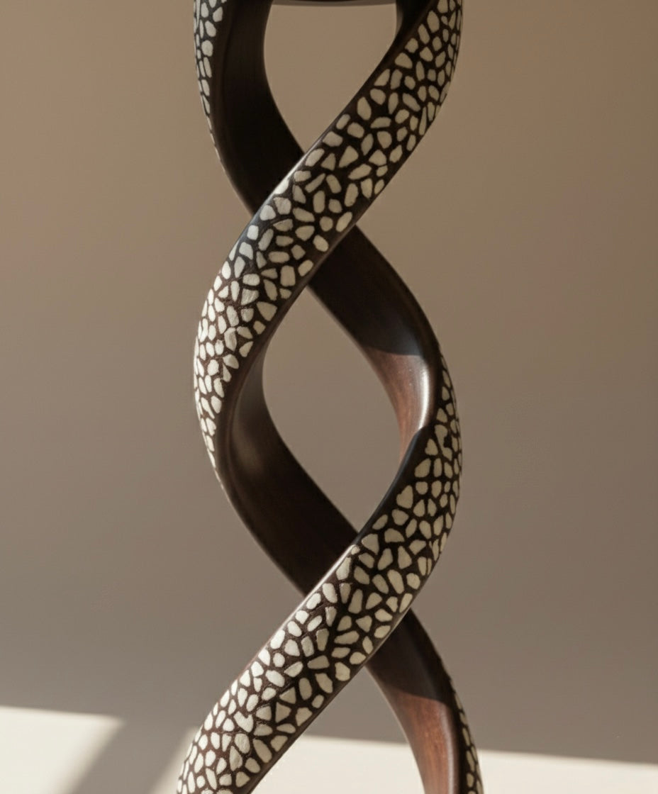 Mosaic Helix Lamp