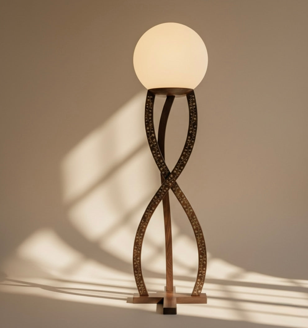 Radiant Willow Floor Lamp