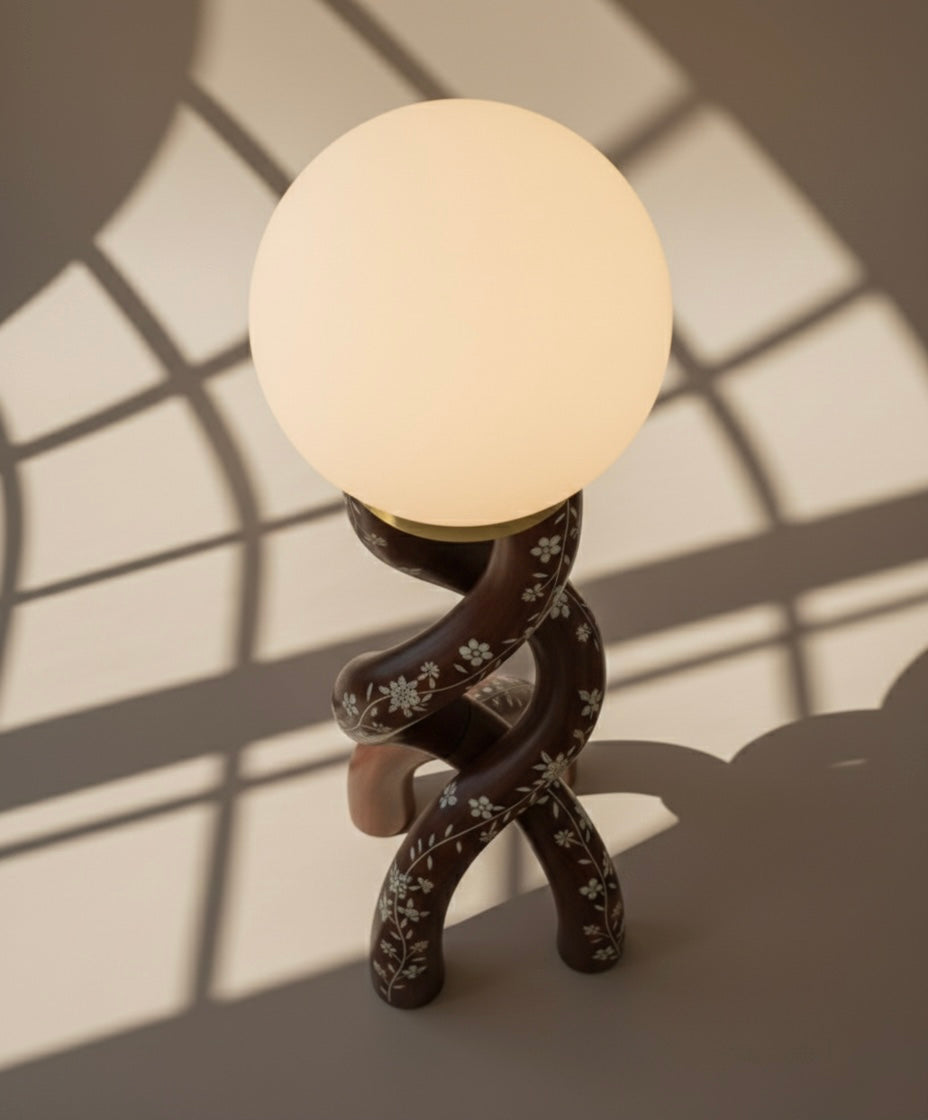 Twisted Petal Lamp