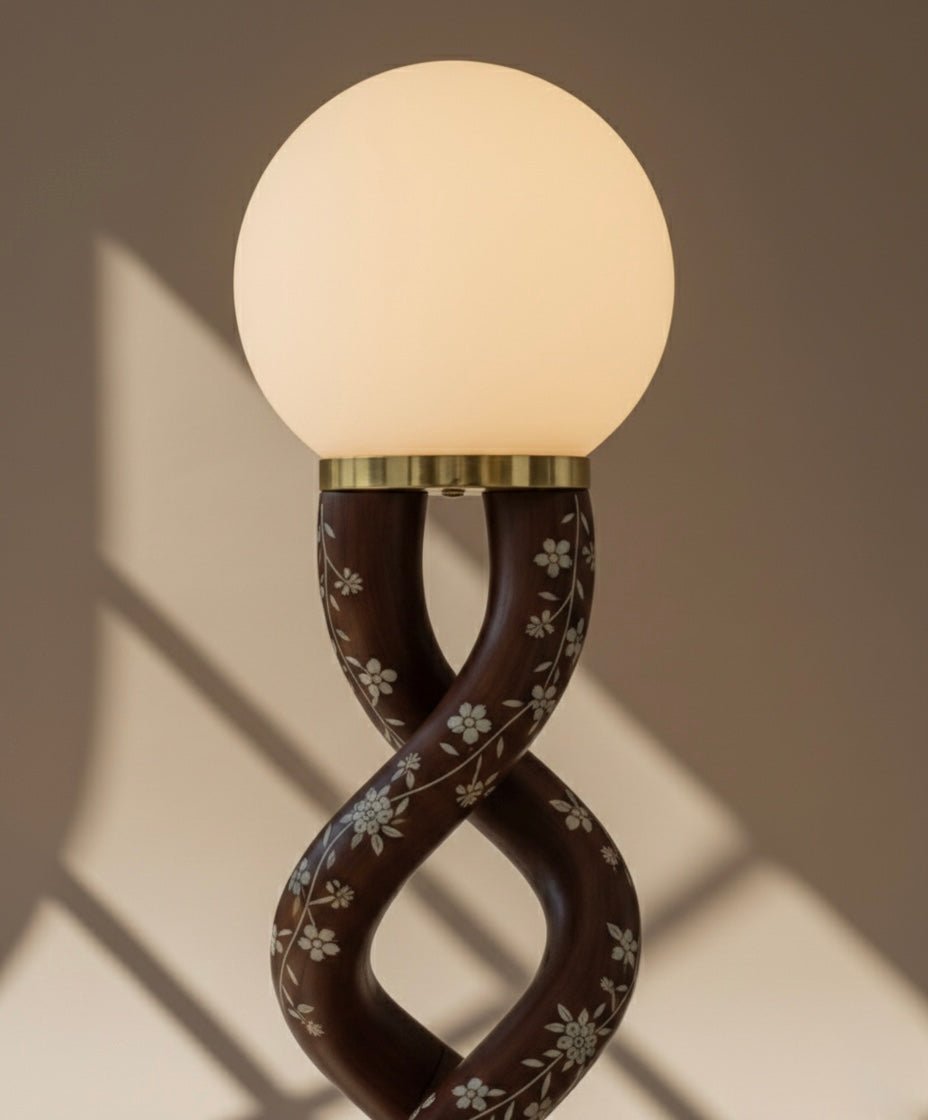 Twisted Petal Lamp
