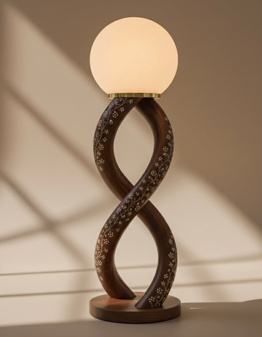 Floral Infinity Lamp