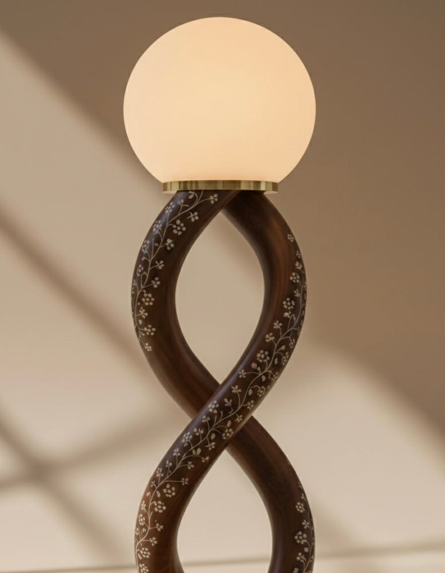 Floral Infinity Lamp