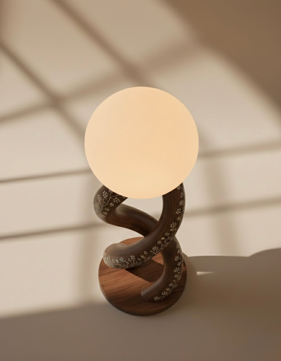 Floral Infinity Lamp