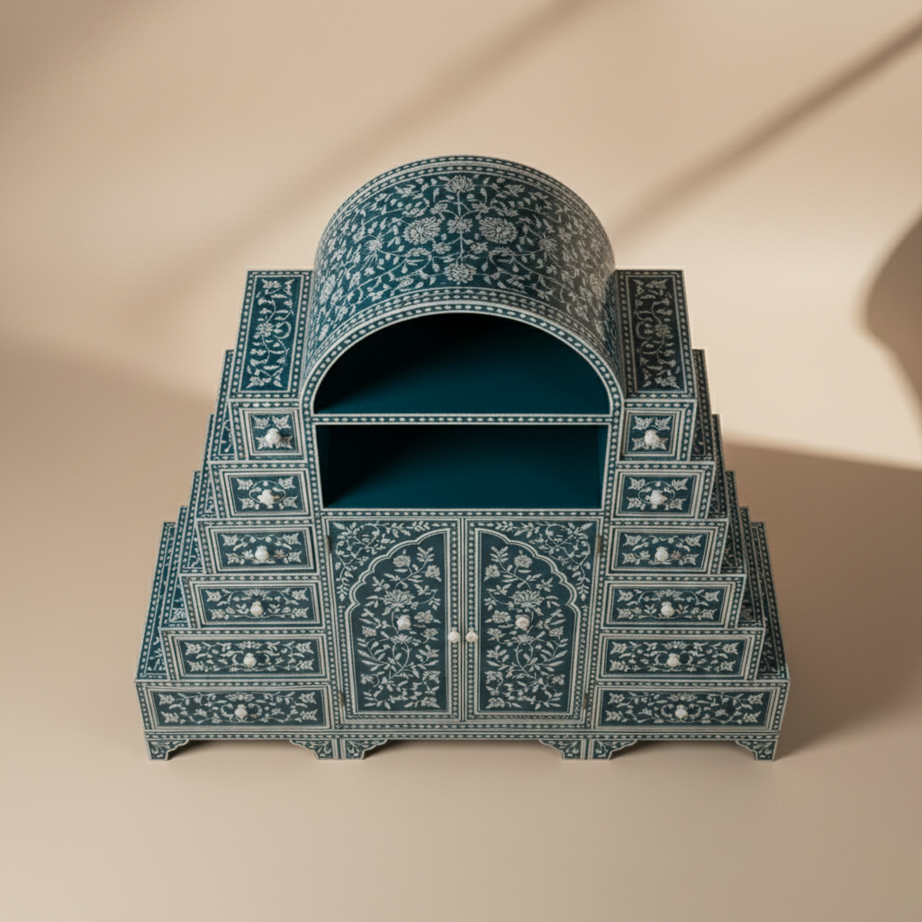 The Jharokha Ziggurat Cabinet
