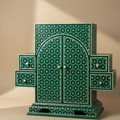The Malachite Honeycomb Wing Cabinet