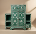 The Verdant Lotus Wing Cabinet