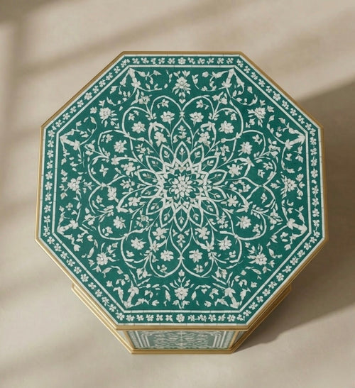 Emerald Arabesque Pedestal