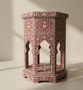 Crimson Moorish Side Table