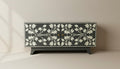 Midnight Ivy Bone Inlay Chest Drawer