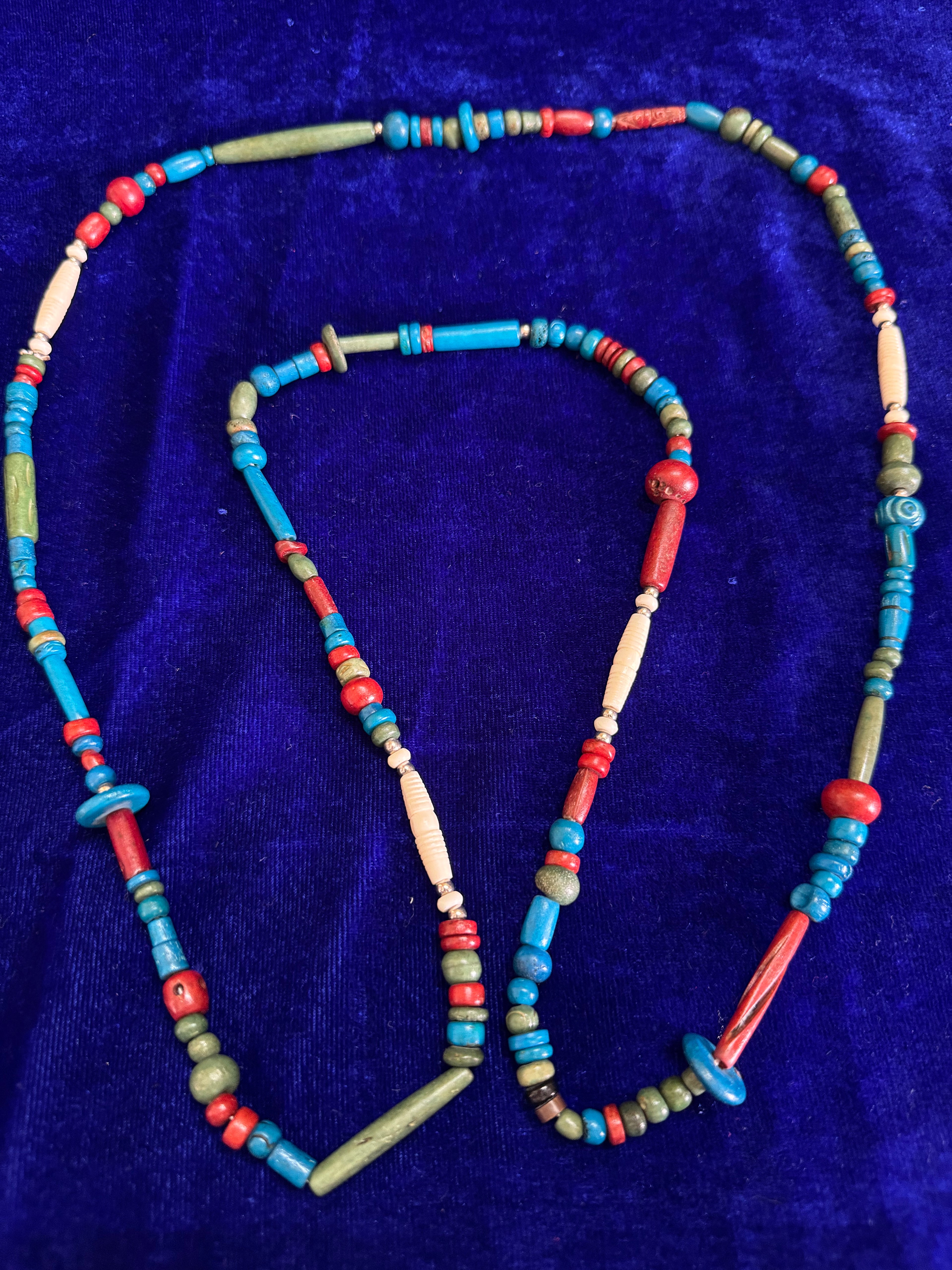 The Tribal Mosaic Mala Bone