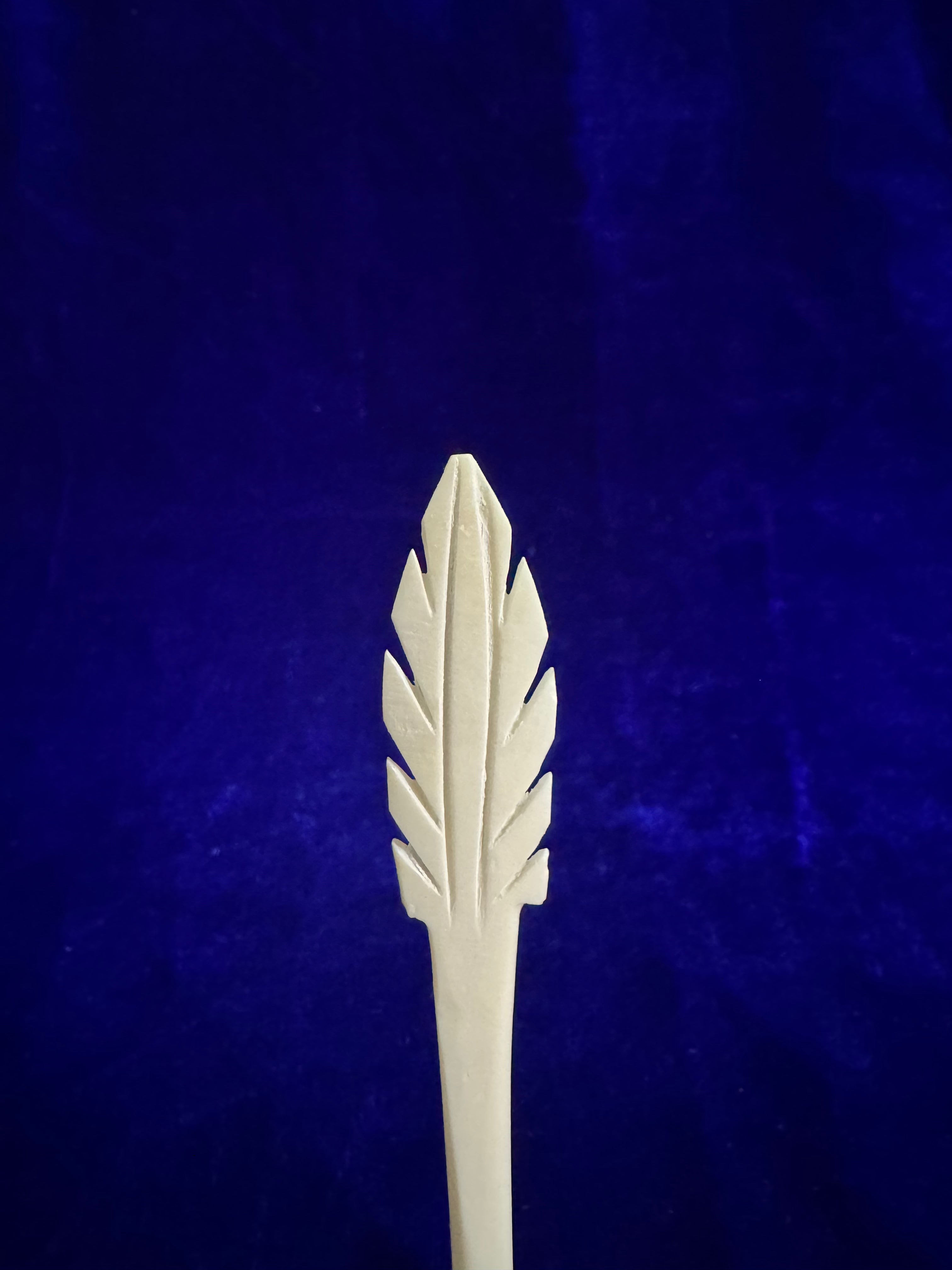 The Leave Hair Pin Stick Bone