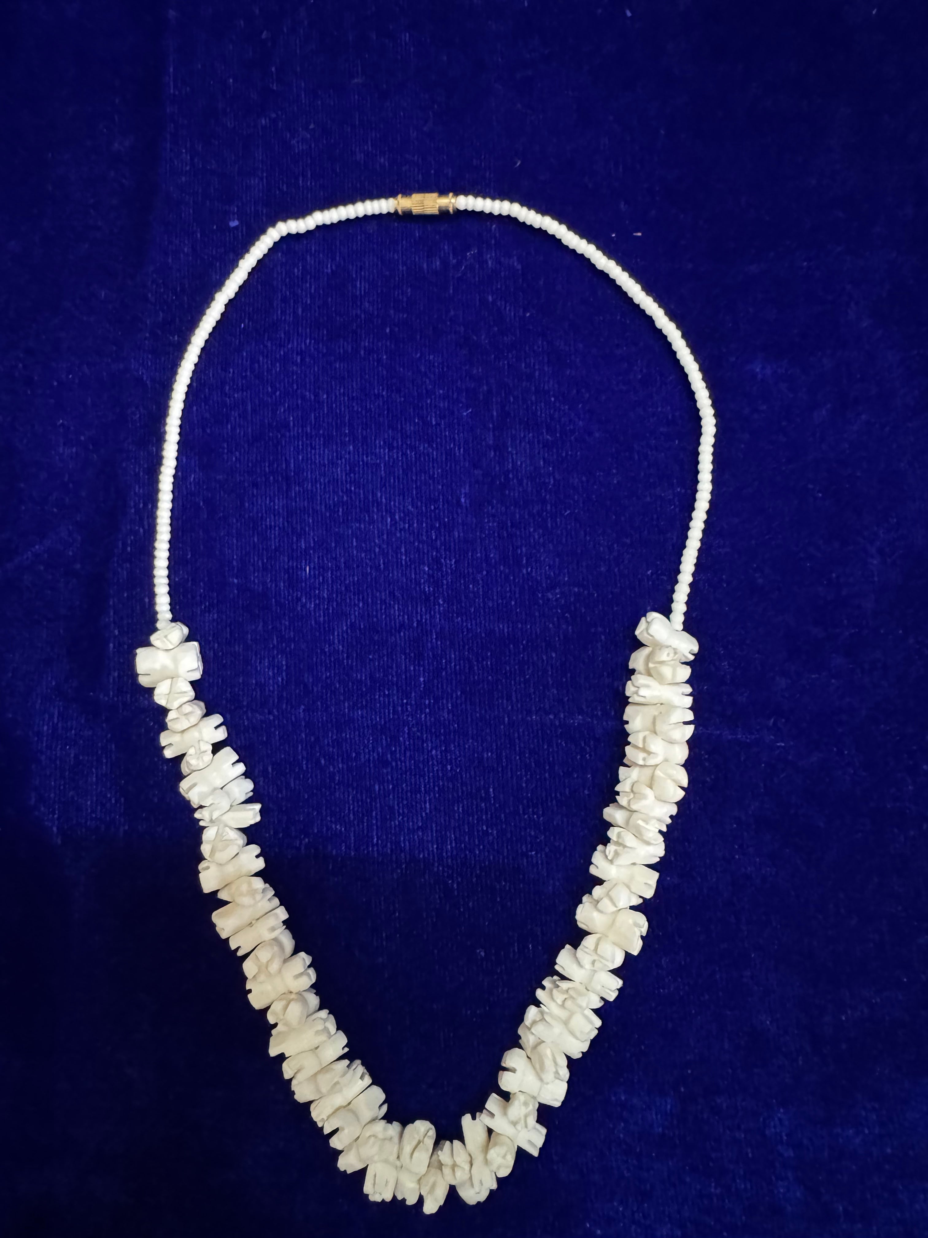 ShardBloom Bone Necklace