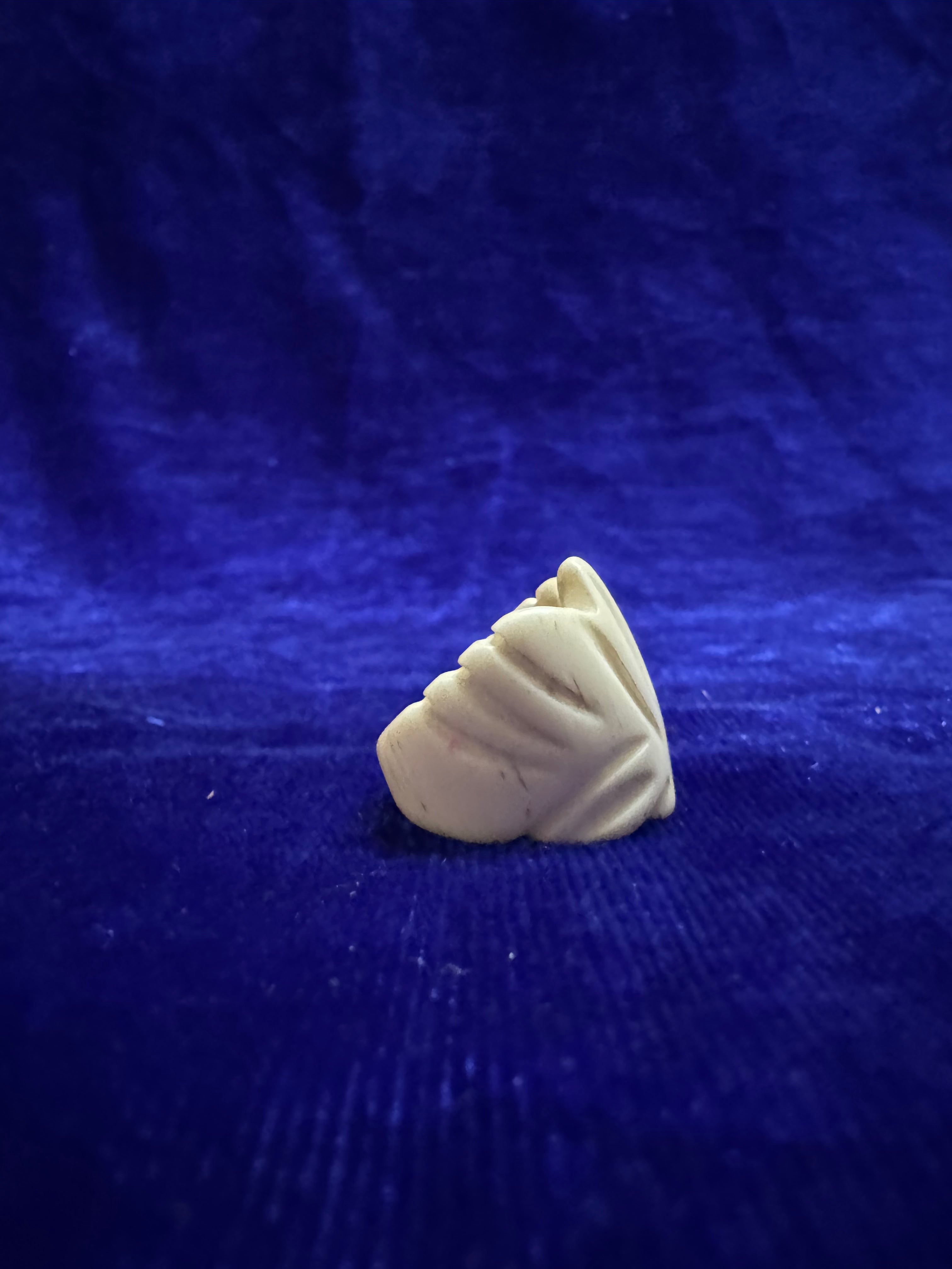 PetalCarve Bone Ring
