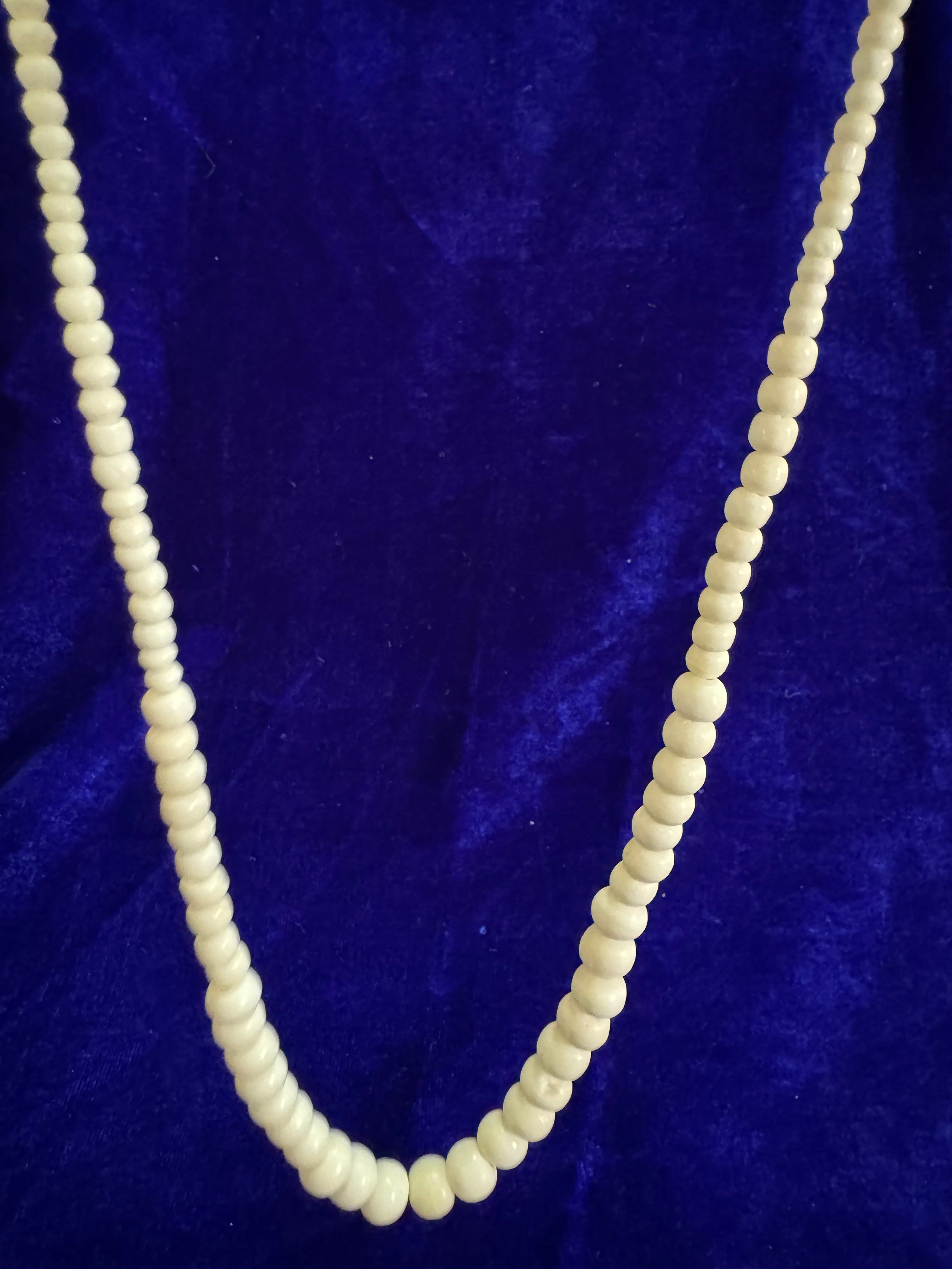 Serene Strand Bone Necklace