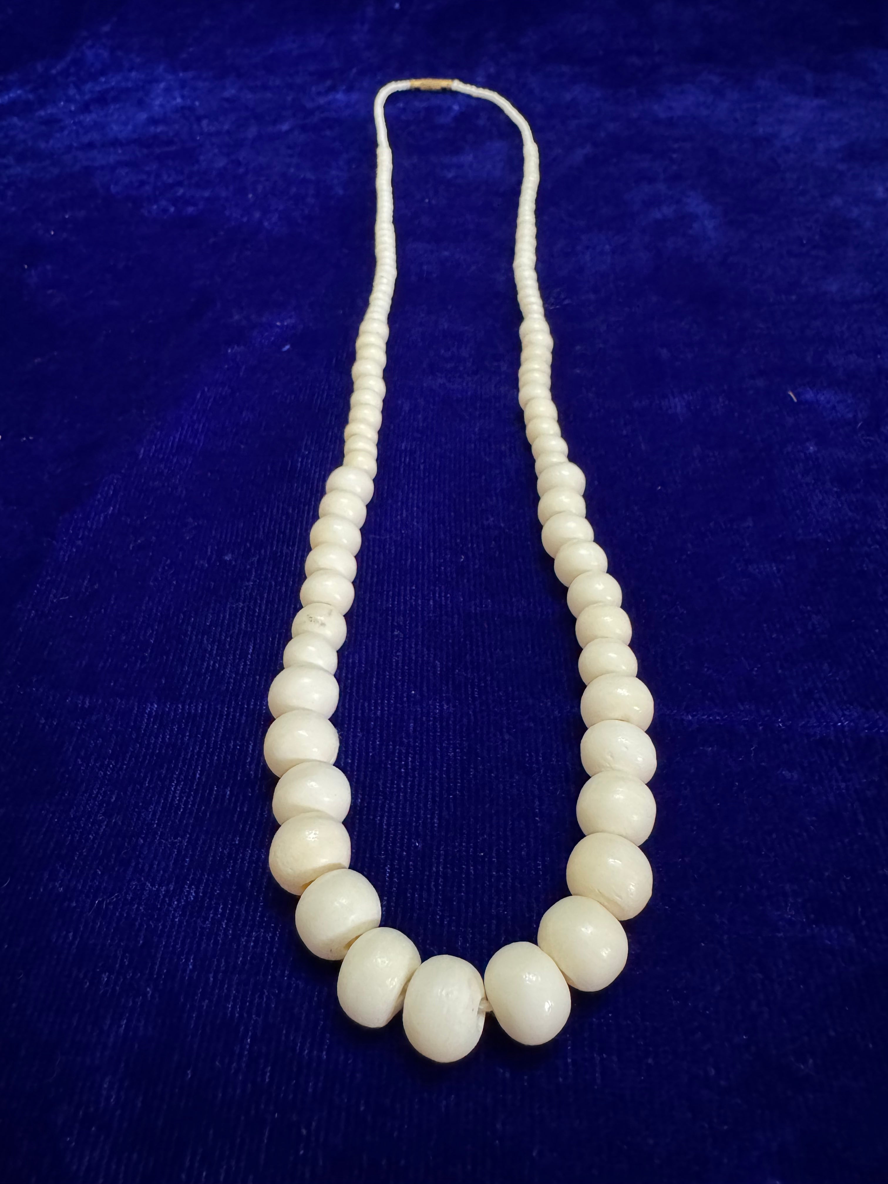 Serene Strand Bone Necklace