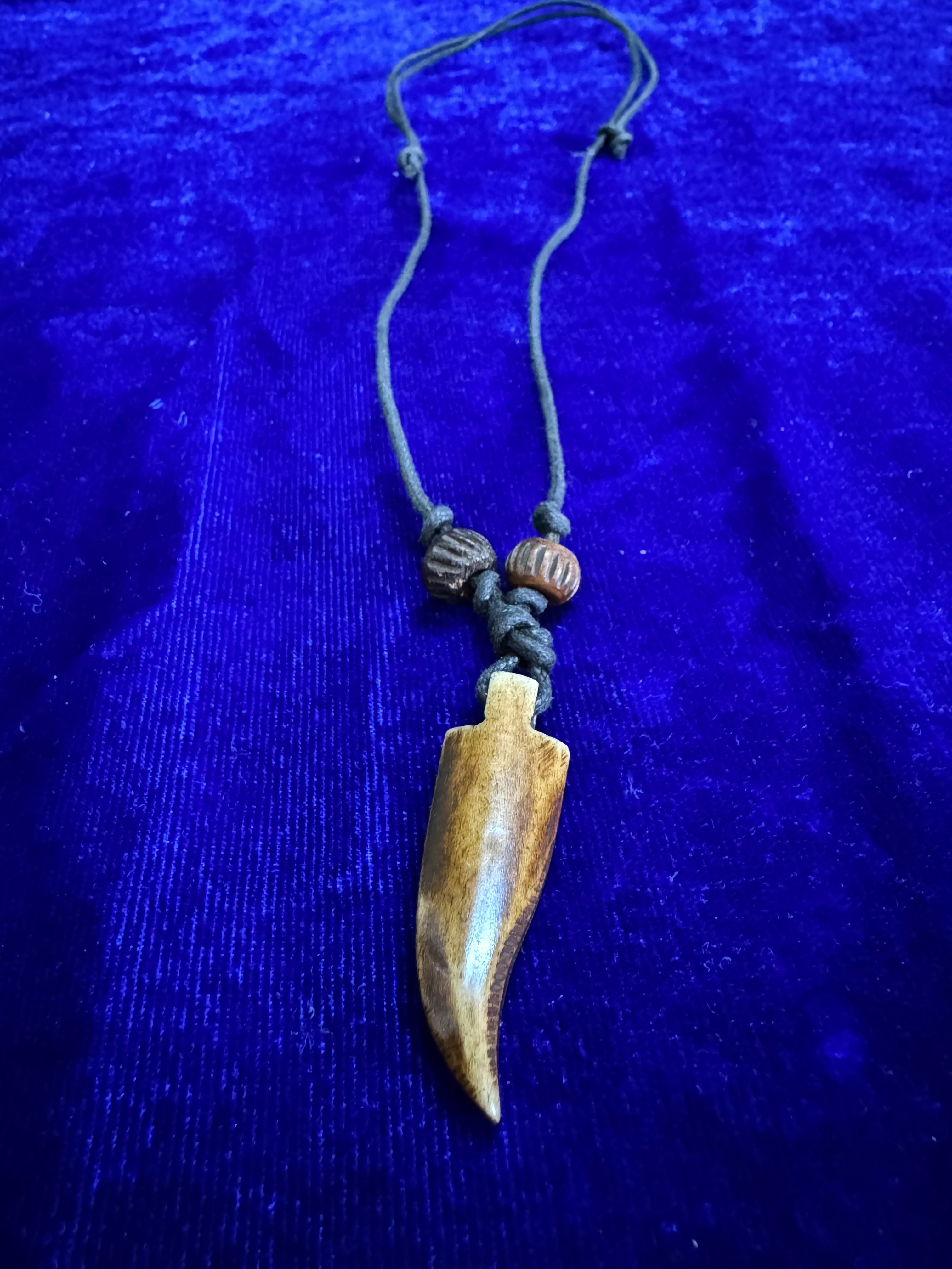 Desert Fang Bone Pendant