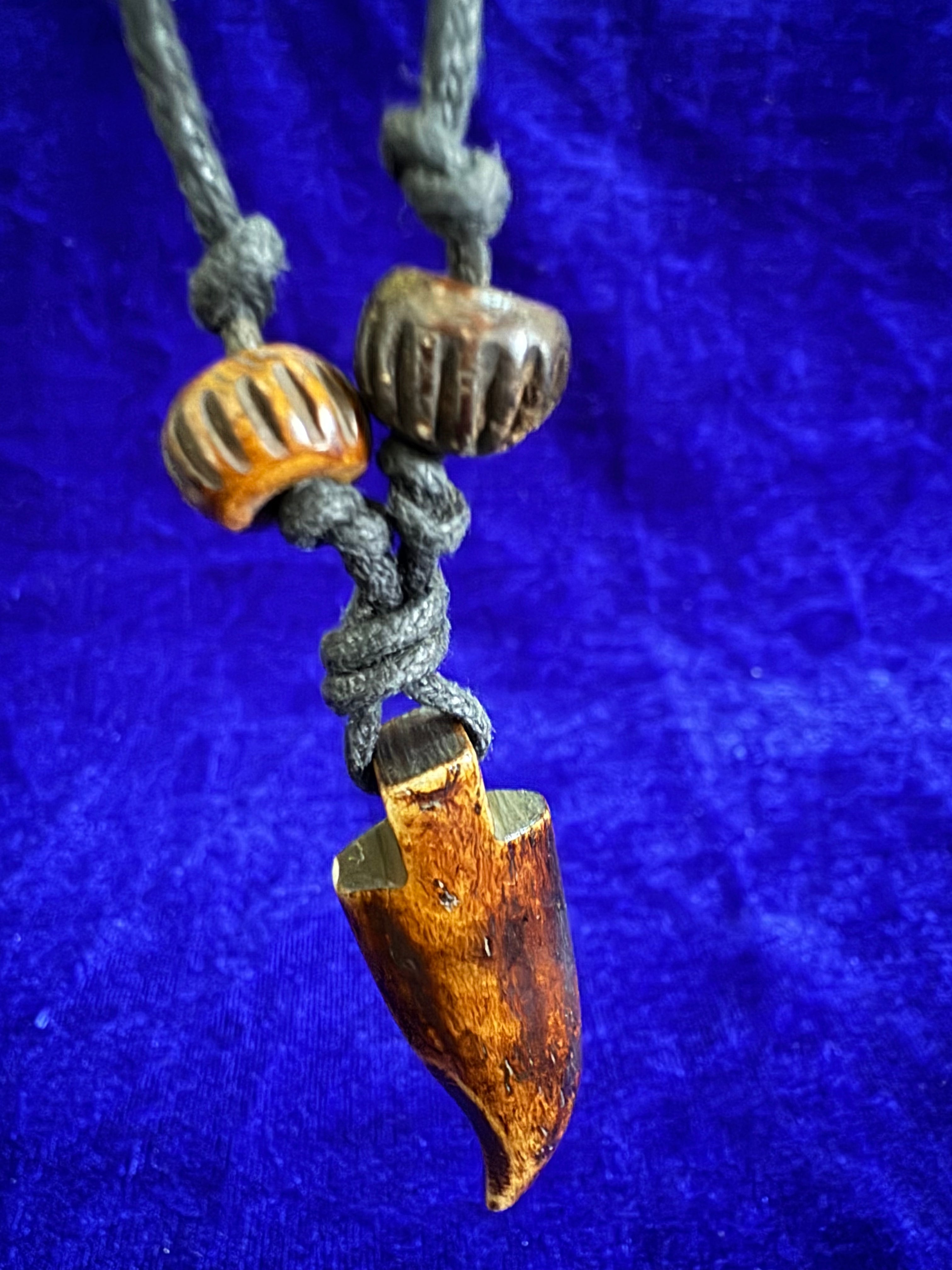 Desert Fang Bone Pendant