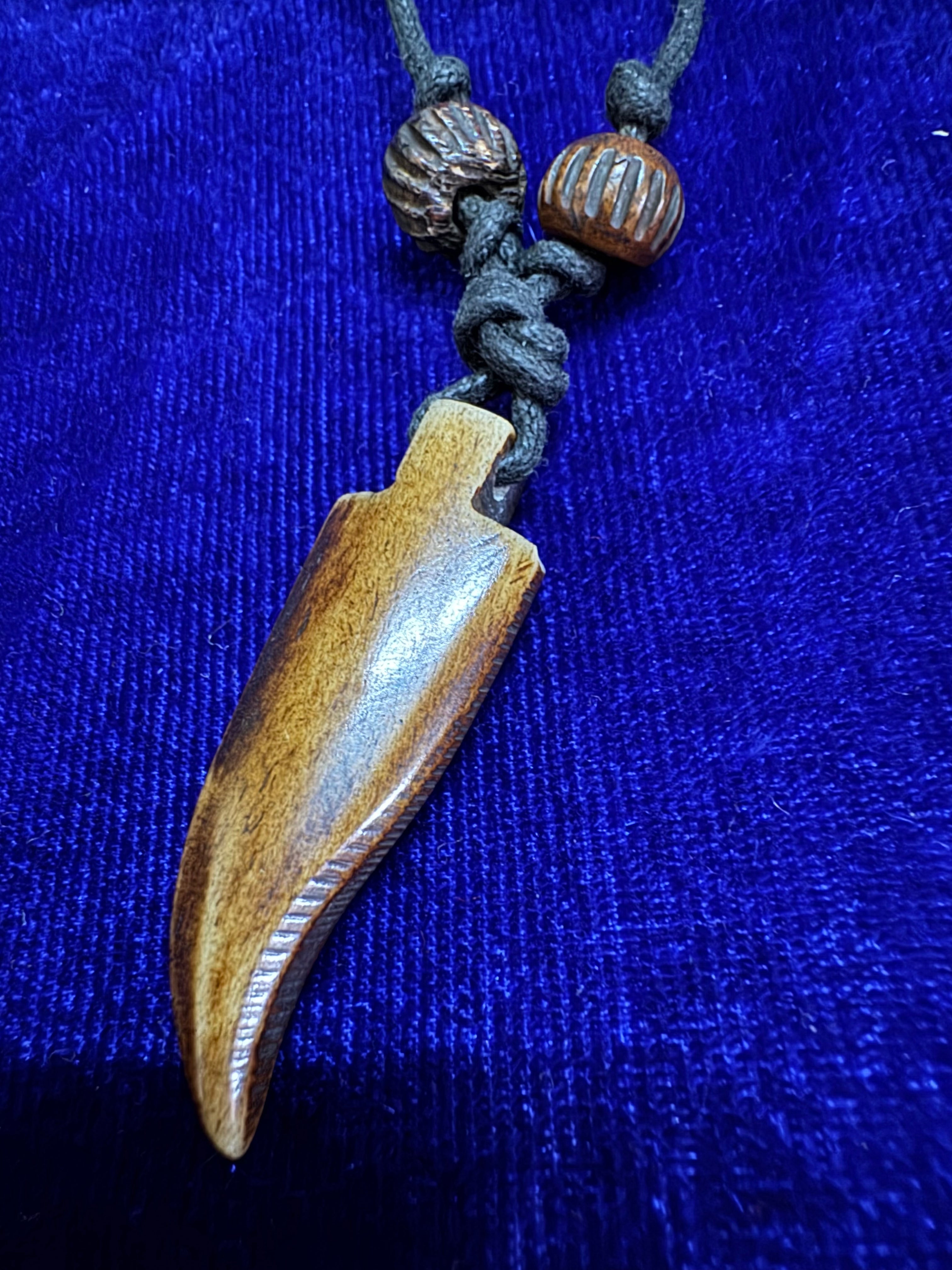 Desert Fang Bone Pendant