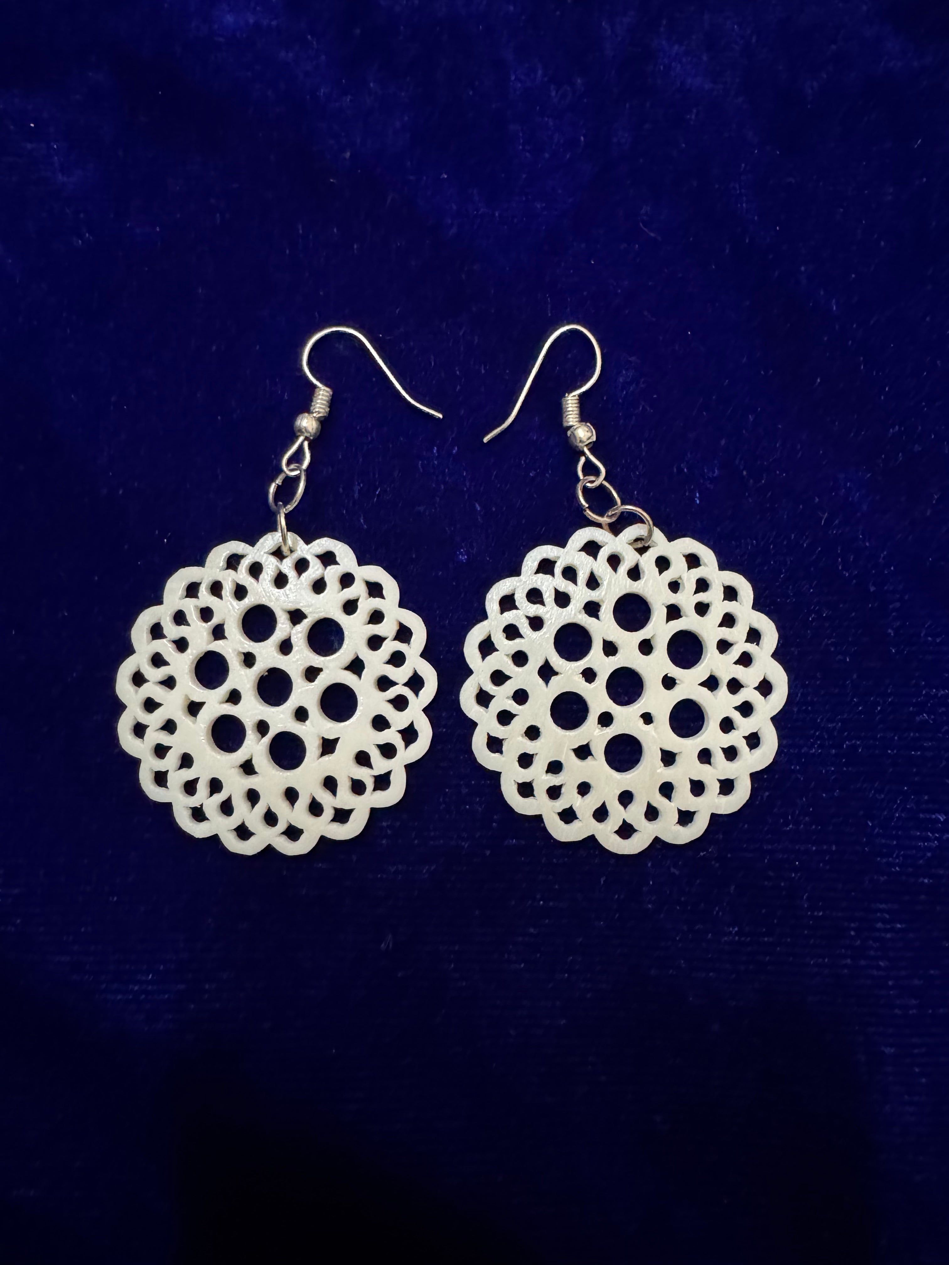 Moonlace Bone Earrings