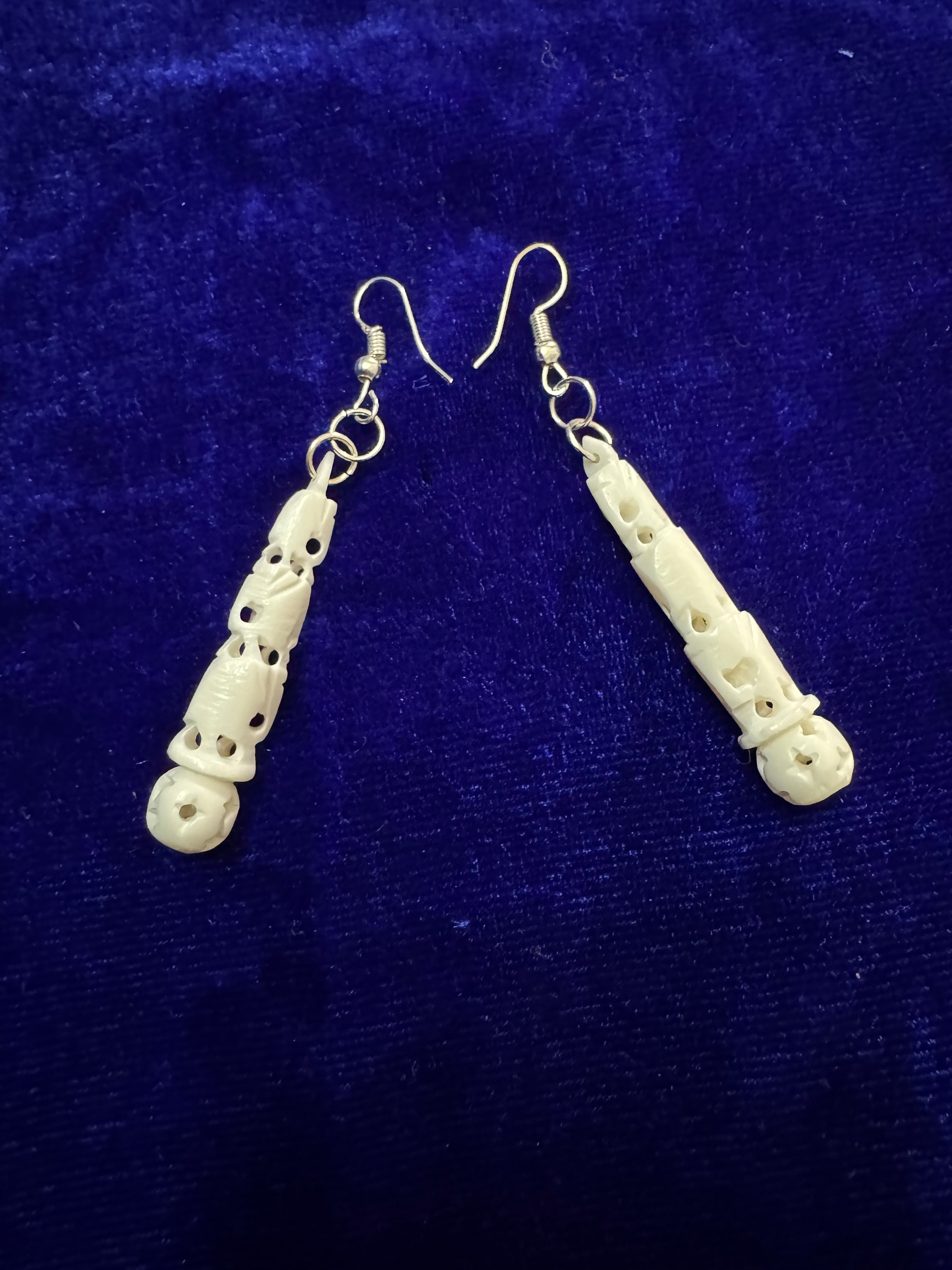 Nyxara Totem Drops Earrings