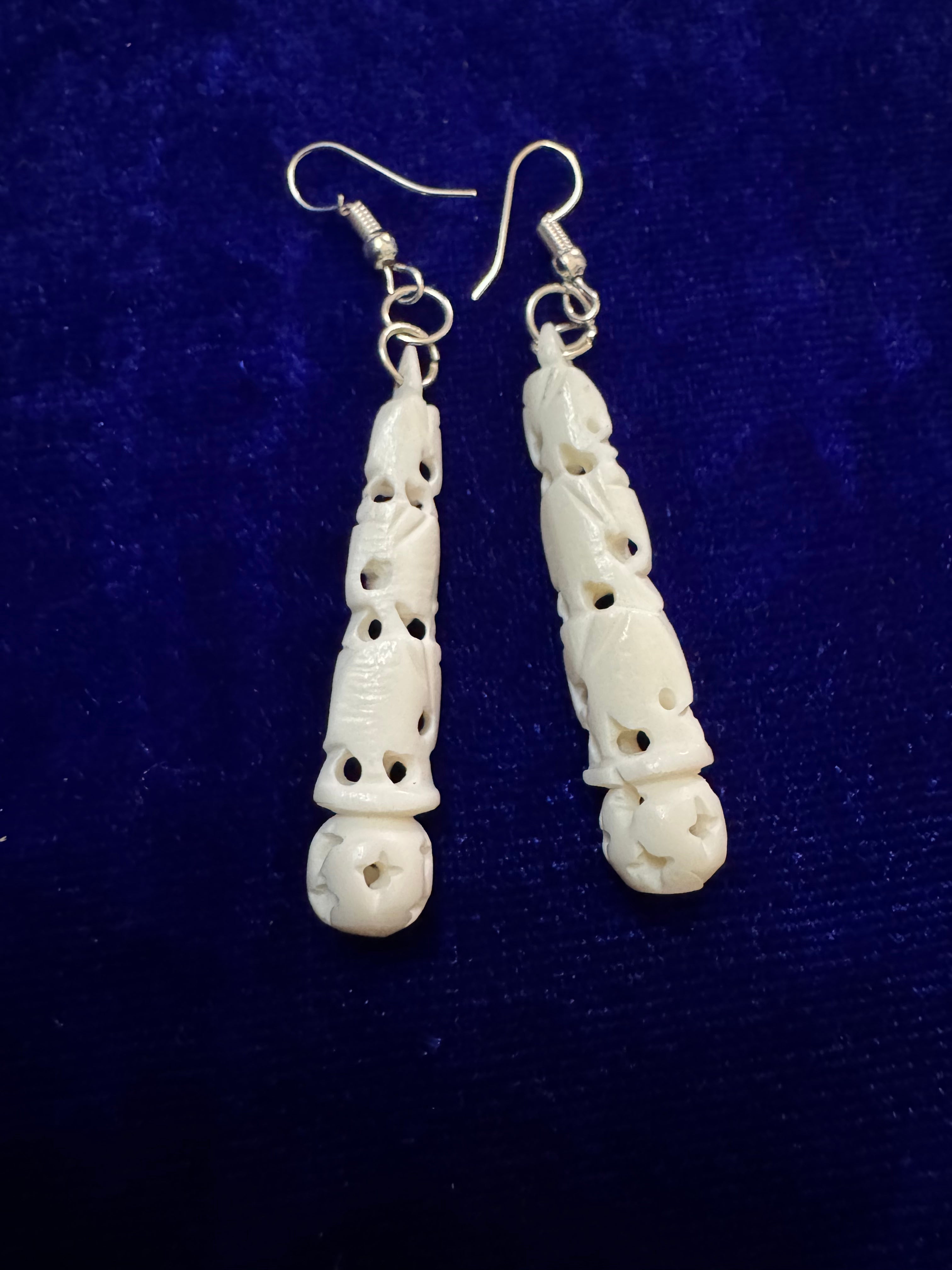 Nyxara Totem Drops Earrings