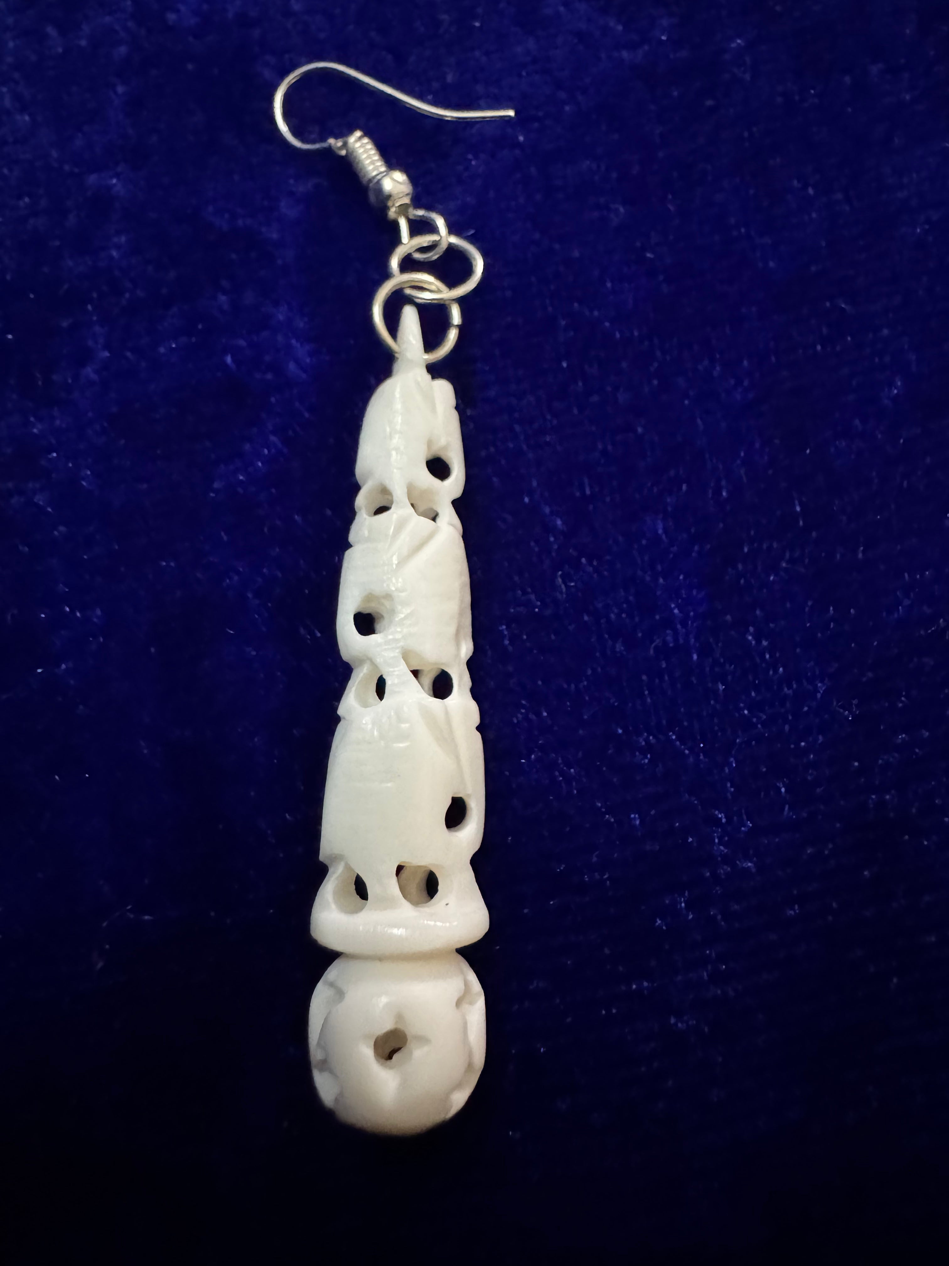 Nyxara Totem Drops Earrings