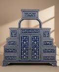 The Indigo Throne-Top Tiered Cabinet