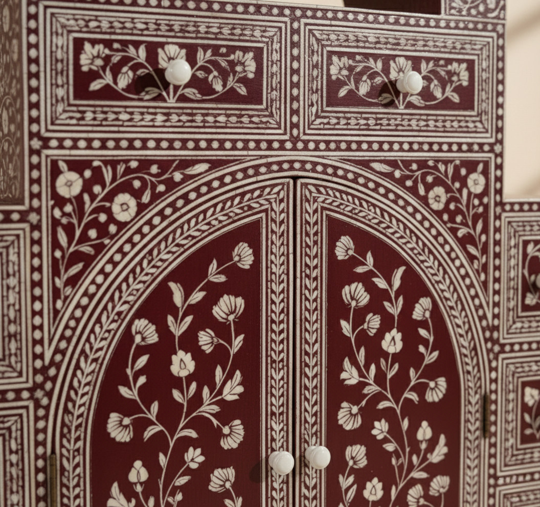 The Rajwadi Step-Arch Credenza