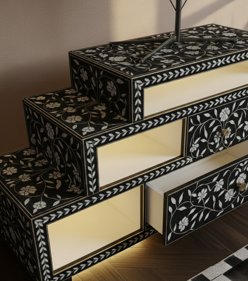 calestial tv stand