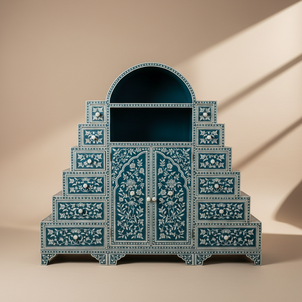 The Jharokha Ziggurat Cabinet