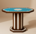 The Azure Lotus Bone Inlay Coffee Table