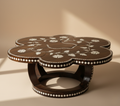 The Blossom Petal Bone Inlay Coffee Table