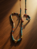 The Tribal Mosaic Mala Bone
