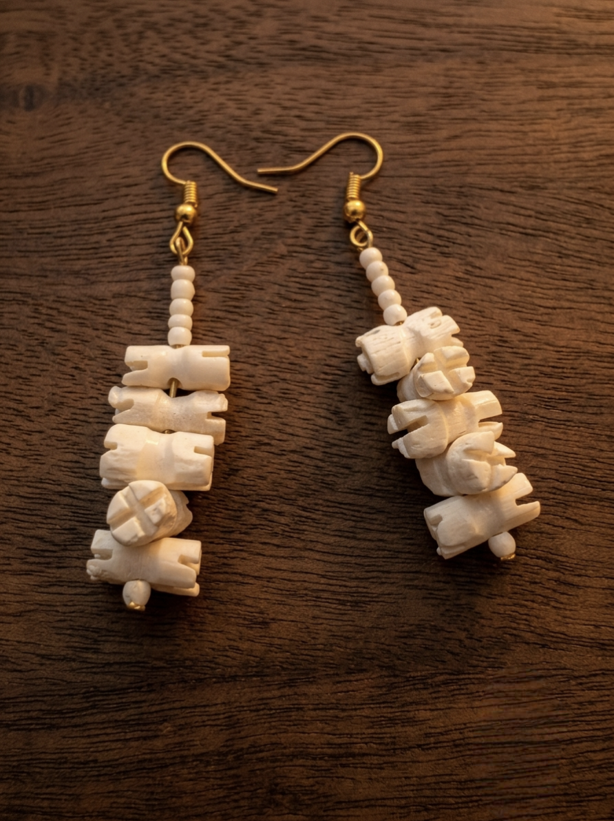 Kryzora Totem Drops Earrings