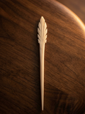 The Leave Hair Pin Stick Bone