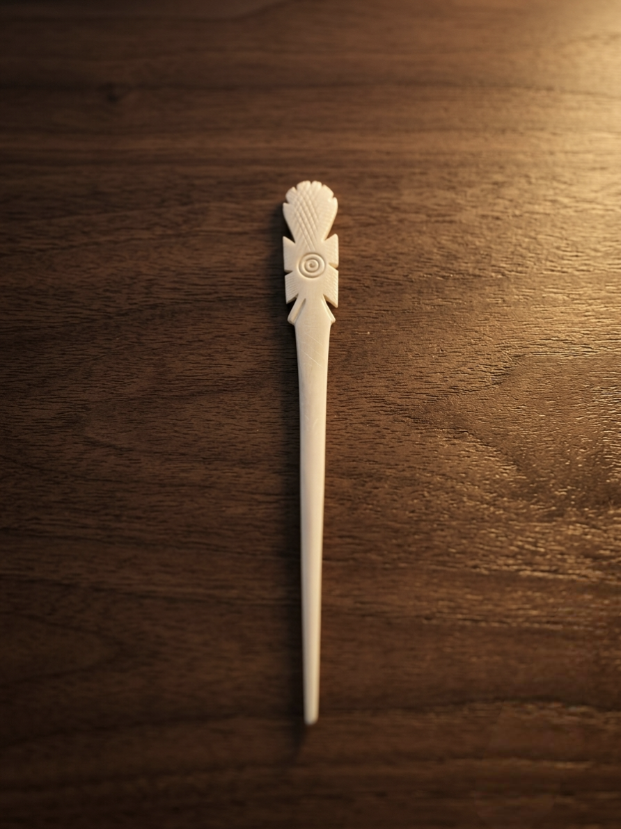 The Celestial Quill Hair Pin