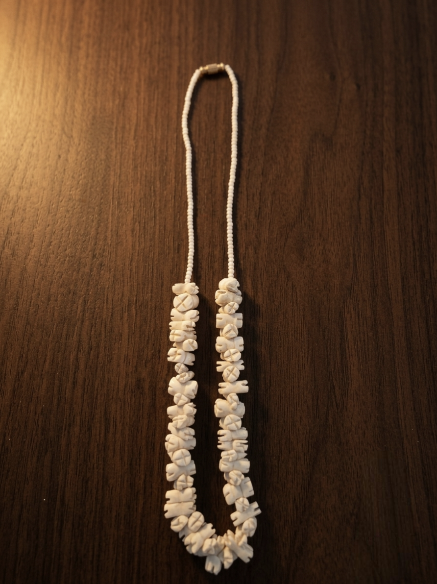 ShardBloom Bone Necklace