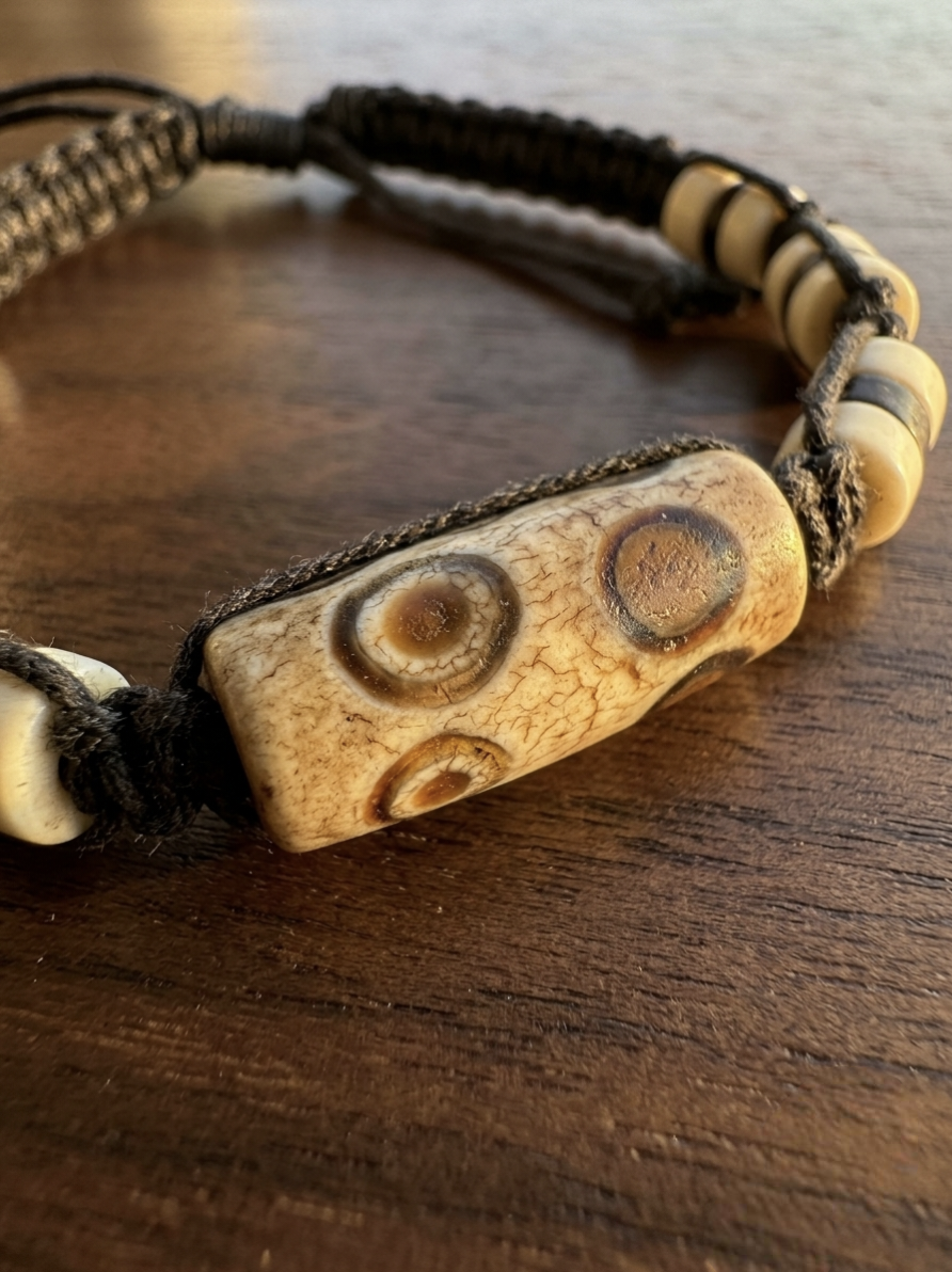 Bone Inlay Friendship Bands