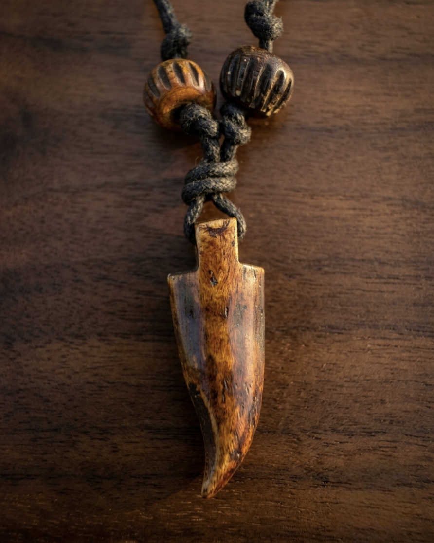 Desert Fang Bone Pendant