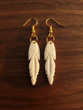 Aerithra Feather Drops Earrings