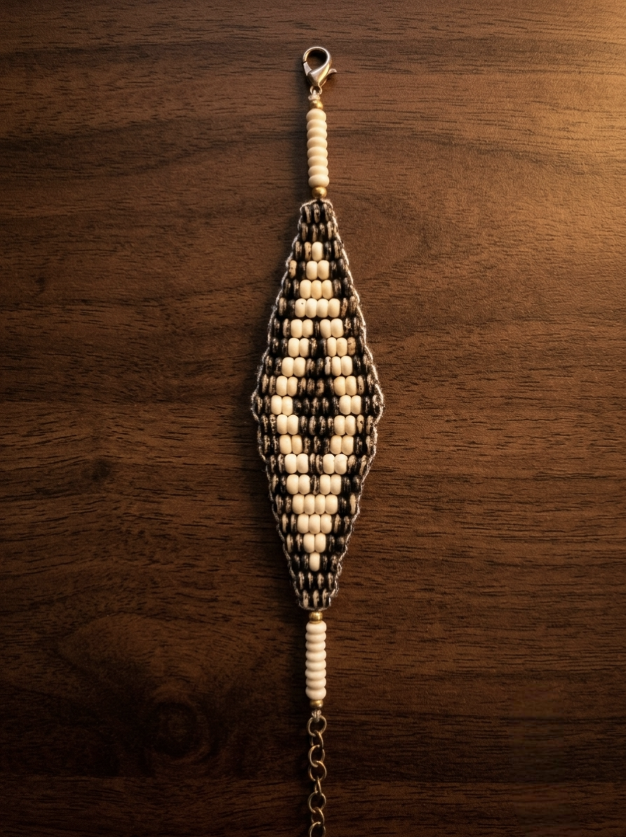 Nomad Weave Bone Bracelet